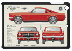 Ford Mustang Fastback 1965-67 Small Tablet Covers